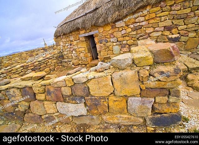 Numancia Archaeological Site, Numancia Ancient Celtiberian Settlement, Cerro de la Muela, Garray, Soria, Castilla y León, Spain, Europe