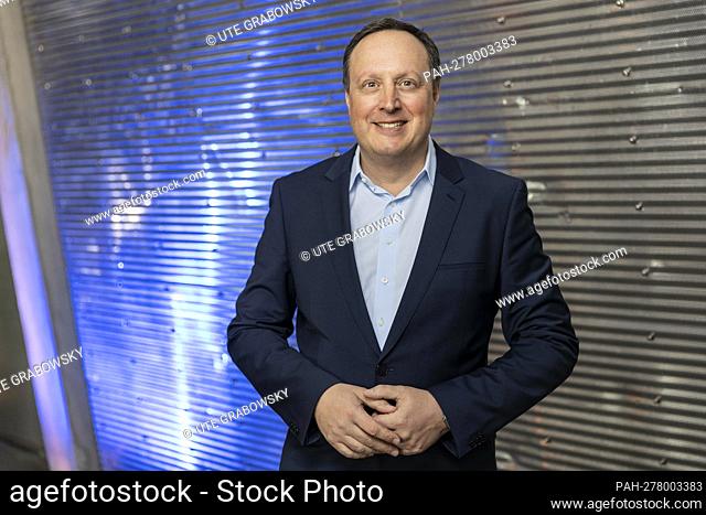 Markus Haas, CEO of Telefonica, at the management colloquium in Munich, March 8th, 2022. - Munich/Deutschland