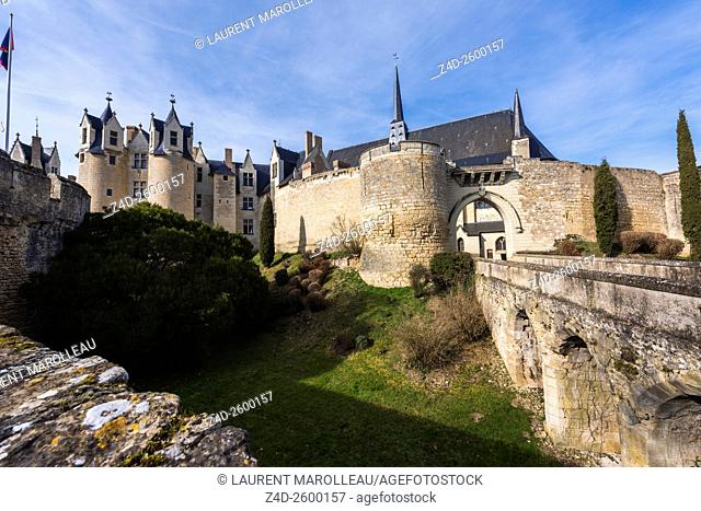 Castle of Montreuil Bellay, Maine et Loire Department, Pays de la Loire Region, Loire Valley, France, Europe