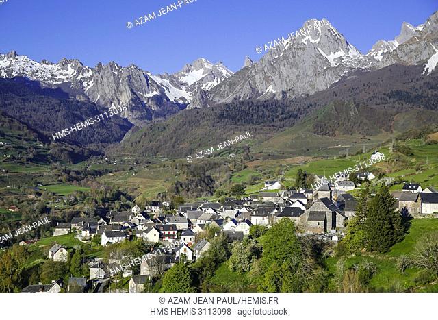 France, Pyrenees Atlantiques, Lescun, Aspe valley