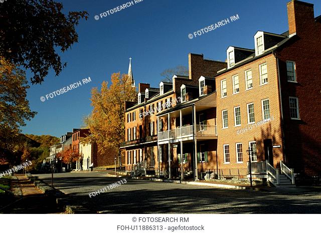 Harpers Ferry, WV, West Virginia, Historic Downtown, National Historical Park