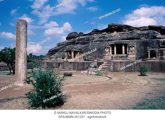 The Ravana Phadi cave at Aihole district, Bagalkot, Karnataka, India