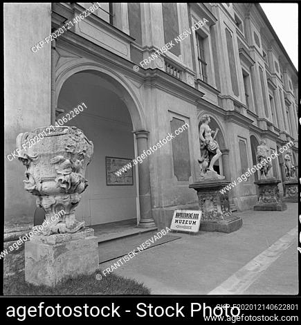 ***NOVEMBER 25, 1965 FILE PHOTO***Castle Slavkov where an armistice was signed between Austria and France after the Battle of the Three Emperors (Battle of...