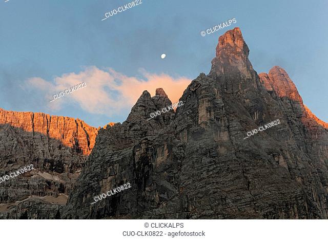 Sorapis group, Dolomites, Auronzo di Cadore, Belluno, Veneto, Italy