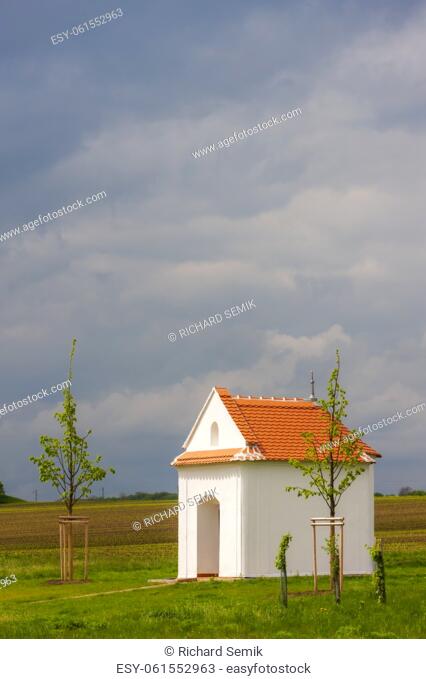 chapel near Chvalovice, Southern Moravia, Czech Republic