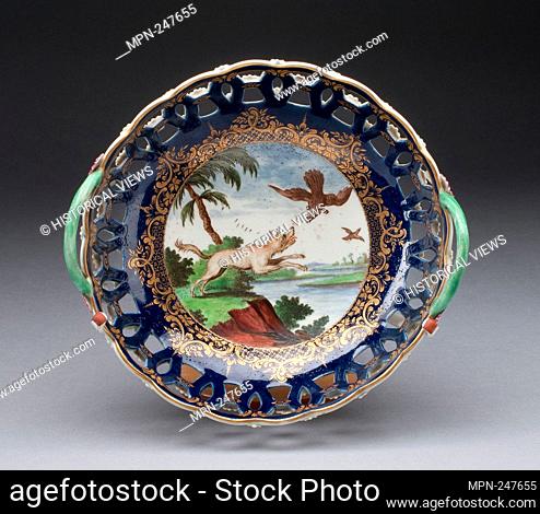 Basket - About 1768 - Worcester Porcelain Factory Worcester, England, founded 1751 - Artist: Worcester Royal Porcelain Company, Origin: Worcester