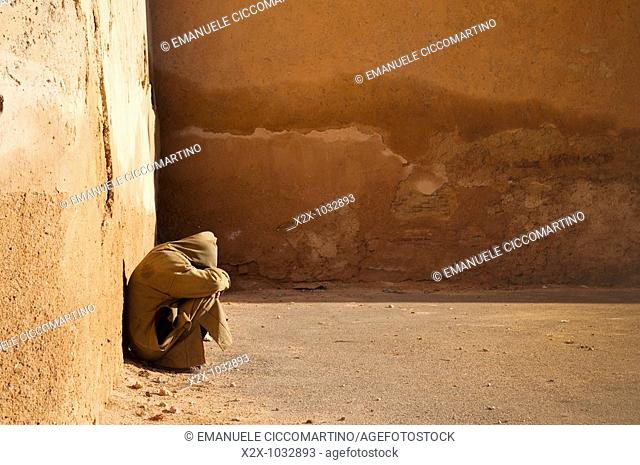 Man in the medina, Meknes, Morocco