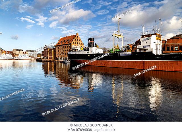 Europe, Poland, Pomerania, Gdansk / Danzig, Motlawa River