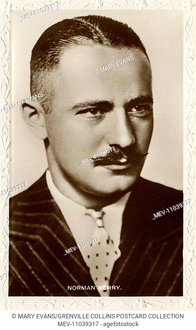 Norman Kerry (1894-1956) - American actor whose career spanned both the silent and early talkie era
