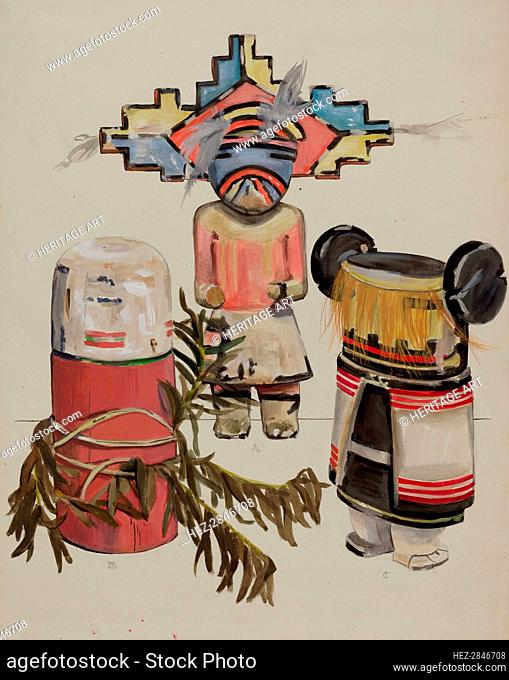 Kachina Doll, 1935/1942. Creator: Jane Iverson