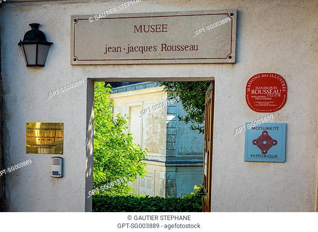 JEAN JACQUES ROUSSEAU HOUSE-MUSEUM, MONTMORENCY, (78) YVELINES, ILE DE FRANCE, FRANCE