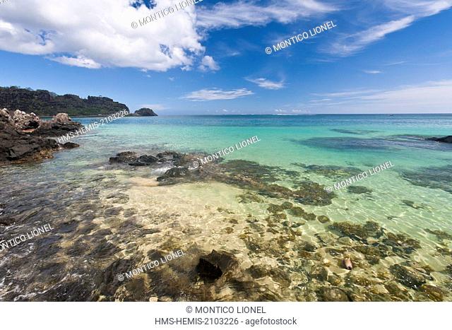 Mauritius, South West Coast, Black River District, the rock of Macondé