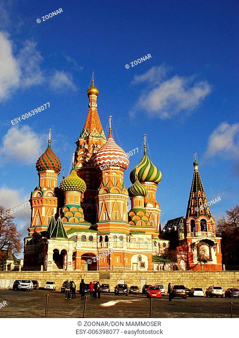 Cathedral of Vasily the Blessed, Red Square, Mosco