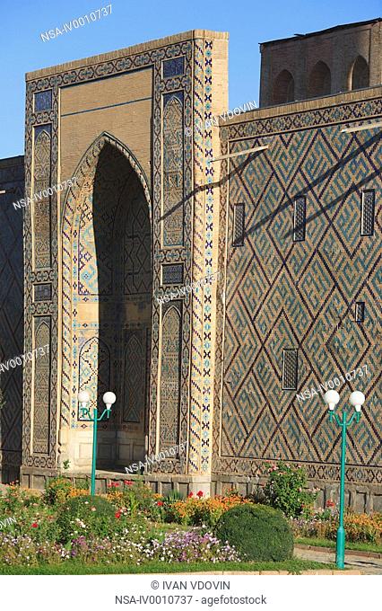 The Ulugbek Madrasah, Registan Square, Samarkand, Uzbekistan