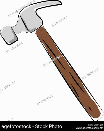 Hand Drawn Claw Hammer Sketch Symbol Stock Vector (Royalty Free) 791798461  | Shutterstock