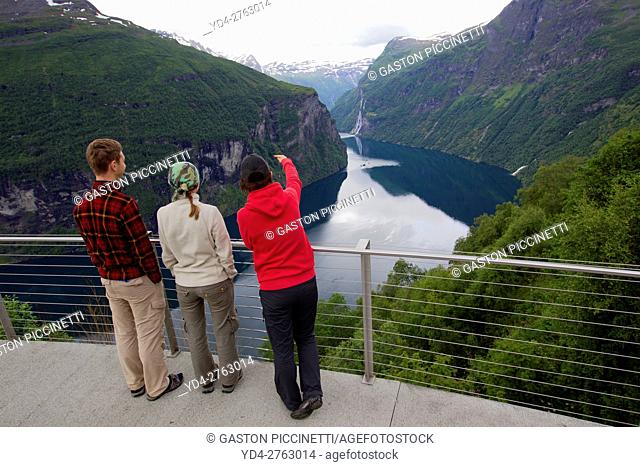 Viewpoint, Aurlandsfjellet National Tourist Route, Norway, Scandinavian