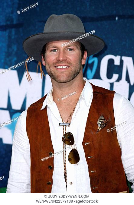 2015 CMT Music Awards at the Bridgestone Arena - Arrivals Featuring: Drake White Where: Nashville, Tennessee, United States When: 10 Jun 2015 Credit: Judy...