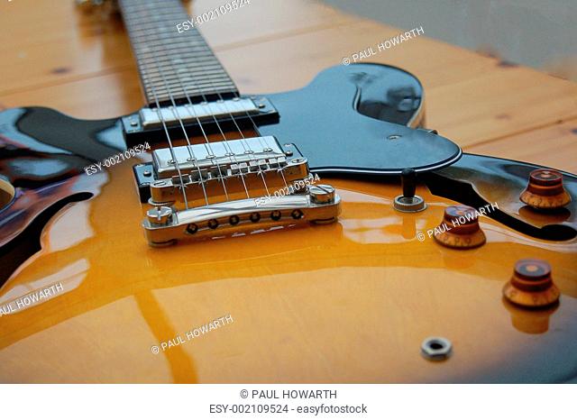 Beautiful Semi Acoustic Electric Guitar