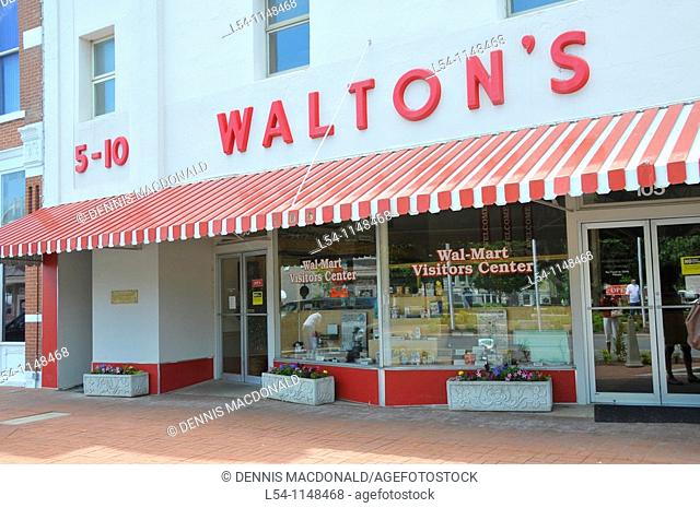 Walmart Visitors Center Walton 5 and 10 Bentonville Arkansas