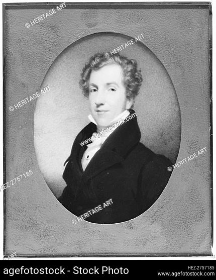 Portrait of a Man, 1828. Creator: Andrew Robertson