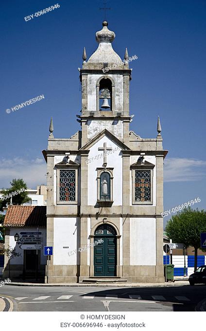 Senhora da Graça chapel, one of the prime highlights of the town of Ovar, Portugal