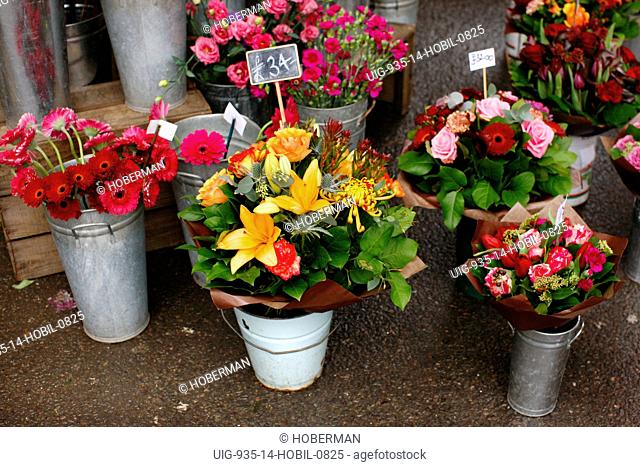Flowers For Sale, Burough Market, London