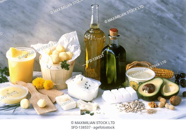 Various animal & plant fats & oils (2)