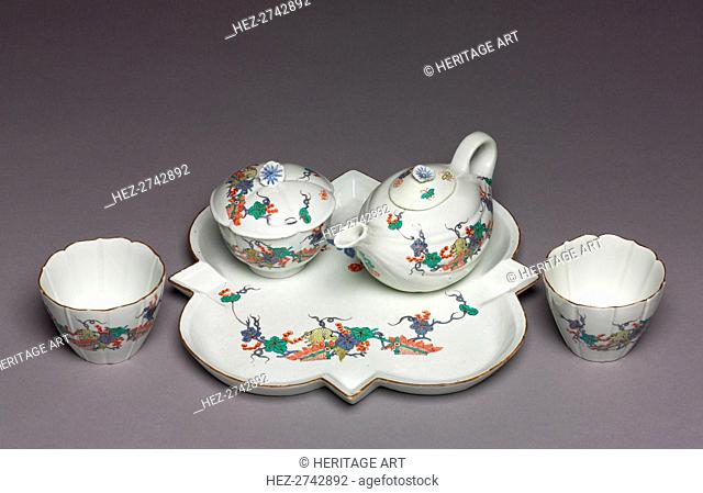 Tea Service (Déjeuner), c. 1730. Creator: Chantilly Porcelain Factory (French)