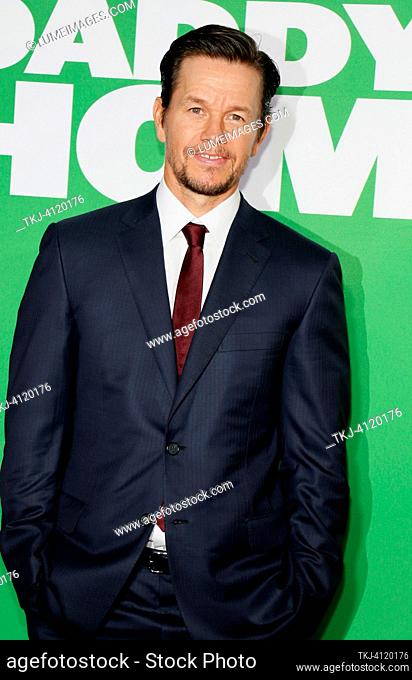 Mark Wahlberg at the Los Angeles premiere of 'Daddy's Home 2' held at the Regency Village Theatre in Westwood, USA on November 5, 2017