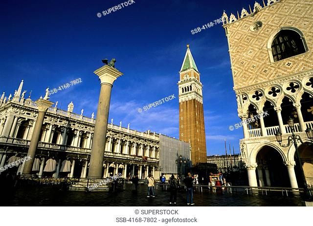 Italy, Venice, Piazza of San Marco