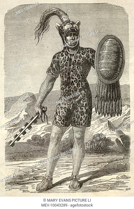 EMPEROR ITZCOATL son of Acamapichtli Ruler of Tenochtitlan, by his conquests he effectively created the Aztec Empire