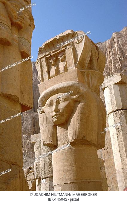 Temple of Hatshepsut, Deir el-Bahari, West Thebes, Egypt, Africa