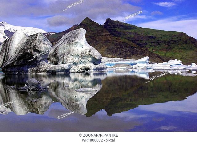 Glacierlagoon in Iceland