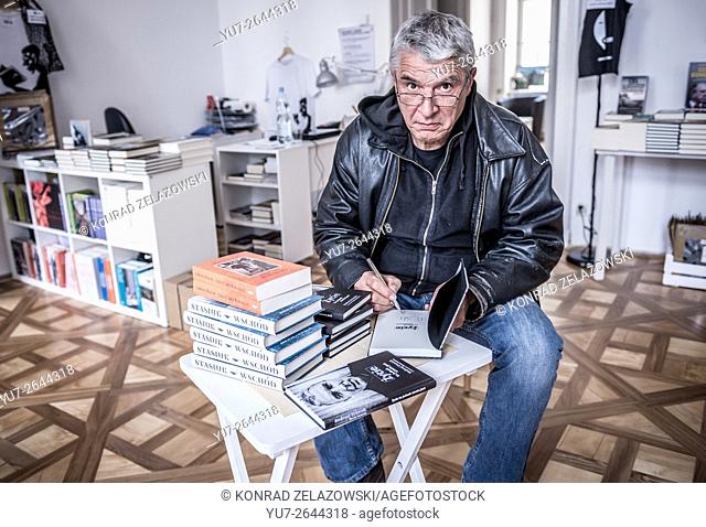 Polish writer Andrzej Stasiuk, owner of Czarne publishing house