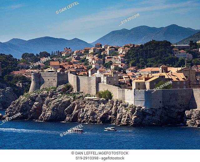 Dubrovnik View from Lokrum Island