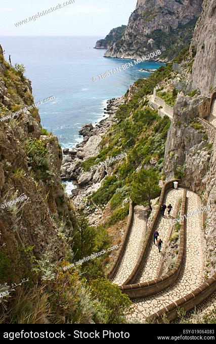 Capri view - Via Krupp