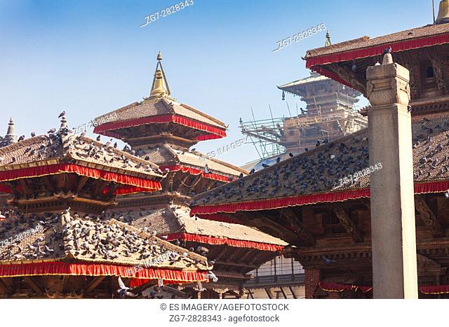 Jagannath and Taleju temples of Hanumandhoka Durbar Square, Kathmandu