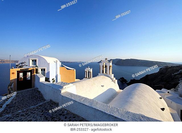 Hotel Aspaki, Oia, Santorin, Aegean Sea, Greece, Europe