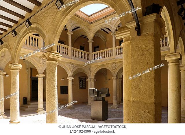 Counts of Cirat palace, Contemporary Sculpture Museum José Luis Sánchez, Almansa, Albacete province, Castilla la Mancha, Spain