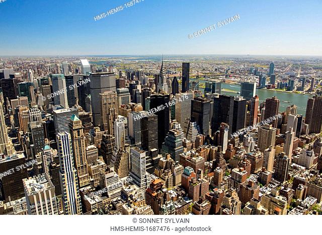 United States, New York, Manhattan, Empire State Building