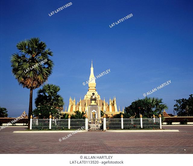 Pha That Luang or Paa T-had Lu-uang is a Buddhist stupa in Vientiane, Laos. It was built in the 16th century under King Setthathirat on the ruins of an earlier...