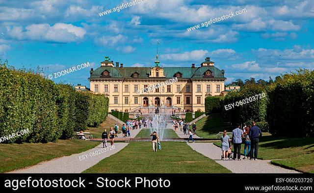 A picture of the Drottningholm Palace