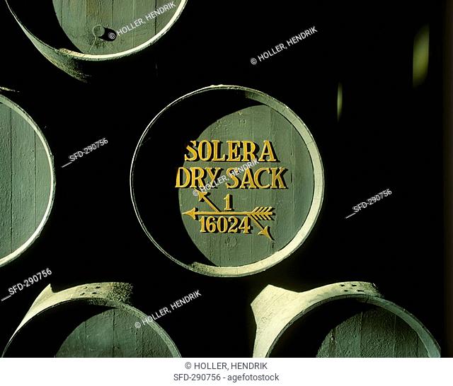 Wine barrel, Bodega Williams & Humbert, Jerez de la Frontera
