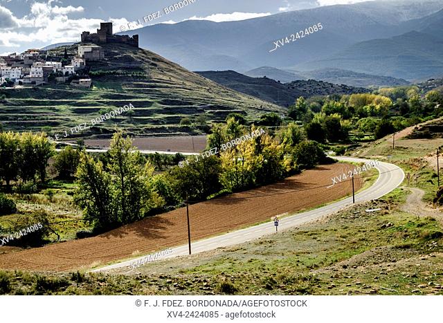 Trasmoz vllage. Hill town. Tarazona and Moncayo region, Ebro Valley, Aragon, Spain