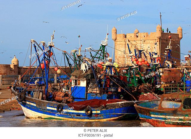 Morocco, Essaouira, the port