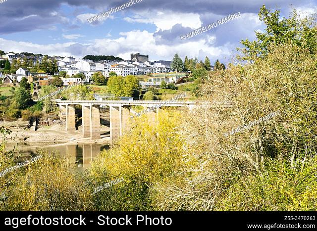 The town of Portomarín was constructed and built next to a Roman bridge over the Minho River and rebuilt in the Middle Ages. French Way, Way of St