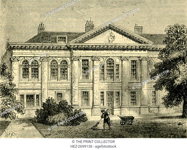 'Hall of the Carpenters' Company', c1872. Creator: Unknown