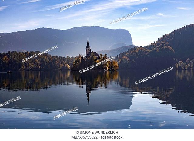 Slovenia, Bled, Lake Bled
