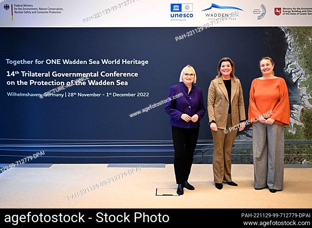 29 November 2022, Lower Saxony, Wilhelmshaven: Bettina Hoffmann, Parliamentary State Secretary to the Federal Minister for the Environment