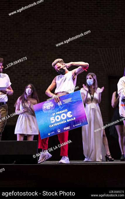 K POP CONTEST IN CULTURAL CENTER CONDE DUQUE, WITH SONG CATEGORY, ANGIE, INA, JAY, OLGA, SPHYNX AND DANCE CATEGORY KOKO, NOVA BIG FAMILY, PABLOFF DANCE